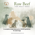 Complete & Balanced Raw Beef Recipe for Adult Dogs